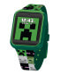 Фото #1 товара Умные часы Minecraft Green Silicone Kids 38мм
