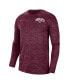 Men's Maroon Virginia Tech Hokies 2022 Sideline Game Day Velocity Performance Long Sleeve T-shirt