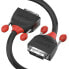 DVI Cable LINDY LINE4 Black 5 m