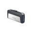 Фото #10 товара USB флеш-накопитель SanDisk Drive USB Ganda Ultra Tipe-C 256 GB - 256 GB - USB Type-A / USB Type-C - 3.2 Gen 1 (3.1 Gen 1) - 150 MB/s - Slide - Grey - Silver
