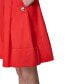 ფოტო #6 პროდუქტის Women's Sateen Square-Neck Dress