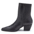 Фото #3 товара Matisse Caty Snake Print Pointed Toe Cowboy Booties Womens Black Casual Boots CA