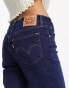 Levi's mid rise boyfriend jeans in dark blue