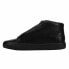 Фото #6 товара London Fog Lfm Dorance Mid High Top Mens Black Sneakers Casual Shoes CL30370M-B