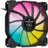 Фото #5 товара Corsair iCUE SP140 RGB Elite Performance 140 mm PWM Fan Pack of 2 with iCUE Lighting Node Core (CORSAIR AirGuide Technology, Eight Controllable RGB LEDs, Quiet 18 dBA, Up to 1,200 rpm) Black