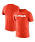 Men's Orange Clemson Tigers Big and Tall Logo Legend Performance T-shirt