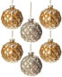 Kurt Adler 3In Glass Ball Christmas Ornaments Multicolor - фото #1