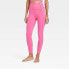 Women's High Waist Leggings - JoyLab Pink XS