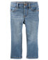 Фото #2 товара Baby Light Blue Wash Boot-Cut Jeans 18M