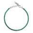 Tennis Bracelet with Cubic Zirconia Fancy Life Green FLG106