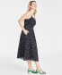 Фото #2 товара Women's Soft Corset Midi Dress, Created for Macy's