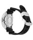 Men's Automatic Prospex Black Silicone Strap Watch 44mm