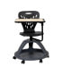 Фото #11 товара Mobile Desk Chair - 360° Tablet Rotation And Storage Cubby