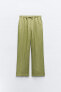 Фото #7 товара Брюки прямого кроя ZARA - Straight flowing trousers