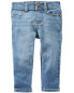 Фото #1 товара Baby Medium Blue Wash Skinny-Leg Jeans 24M