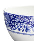 Blue Italian Brocato 6" Rice Bowl, Set of 4