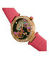 Фото #2 товара Quartz Camilla Collection Coral Leather Watch 38Mm