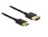 Фото #1 товара Провод HDMI-A/HDMI Mini-C Delock 3 м - 3 м - HDMI Type A (Стандартный) - HDMI Type C (Мини) - 3840 x 2160 пикселей - 3D - Черный