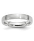 Фото #1 товара Cobalt Satin Half Round Wedding Band Ring