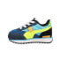 Фото #3 товара Puma Future Rider Arcade Lace Up Toddler Boys Blue, Yellow Sneakers Casual Shoe