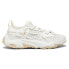 Фото #1 товара Puma Plexus Sand Lace Up Mens White Sneakers Casual Shoes 39315701