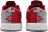 [DR0502-600] Womens Air Jordan RETRO 1 LOW SE 'HOMAGE SPLIT GYM RED CEMENT GREY'