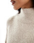 & Other Stories high neck relaxed sweater in beige