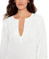 ფოტო #4 პროდუქტის Women's Embroidered Tunic Cover-Up