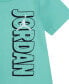 ფოტო #8 პროდუქტის Little Boys Rise Graphic T-Shirt & French Terry Shorts, 2 Piece Set