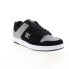 Фото #3 товара DC Manteca 4 ADYS100765-BLG Mens Black Leather Skate Inspired Sneakers Shoes