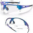 RockBros Okulary rowerowe Rockbros 10069 fotochromowe UV400 - niebieskie