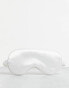 Easilocks Classic Satin Eye Mask - White