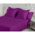 Фото #3 товара Постельное белье Alexandra House Living Фиолетовое Супер-король 4 Предмета