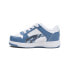 Фото #3 товара Puma Rebound Joy Lo Camo Lace Up Toddler Boys Blue, White Sneakers Casual Shoes