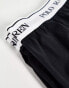 Polo Ralph Lauren 3 pack woven boxers in black with logo waistband Черный, XL - W40-42 - фото #2