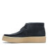 [26171995] MENS CLARKS WALLABEE CUP BOOT - BALCK ECO LEATHER