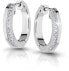 Silver earrings with cubic zirconia M23040