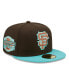 Фото #2 товара Men's Brown, Mint San Francisco Giants Walnut Mint 59FIFTY Fitted Hat