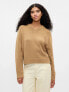 Фото #1 товара Oversized V-Neck Sweater