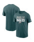 ფოტო #1 პროდუქტის Men's Midnight Green Philadelphia Eagles Hometown Collection Iggles T-shirt