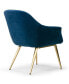 Фото #4 товара Angela Velvet Accent Chair with Metal Legs Stitching Accent