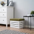 Sitzhocker mit Stauraum WHITE