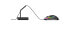 Фото #2 товара Cherry B4 - Cable holder - Desk - Metal - Rubber - Silicone - Black