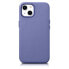 Фото #1 товара Etui z naturalnej skóry do iPhone 14 MagSafe Case Leather pokrowiec jasno fioletowy