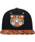 Big Boys and Girls Black Explore Tiger Snapback Hat