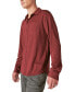 ფოტო #1 პროდუქტის Men's Long Sleeve Button-Front Jersey Shirt