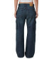 Фото #2 товара Women's Cargo Wide Leg Jeans