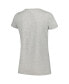 Фото #3 товара Women's Heather Gray Mickey and Friends Dog Lover Scoop Neck T-shirt