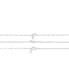 ფოტო #2 პროდუქტის Silver Plated Chain 3Pc. Set