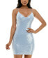 ფოტო #1 პროდუქტის Juniors' Sequined Strappy-Back Bodycon Dress